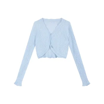 SONGBENSANGSANG Summer Straight Fit Top With V-Neck Gentle Effortless Style Easy To Wear Women's