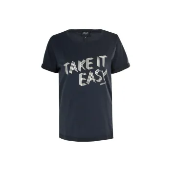 ARMANI JEANS T Shirts Women's Navy