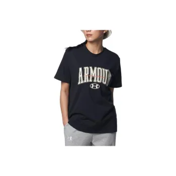 Under Armour Drop Shoulder Sleeve T Shirt Women's Black