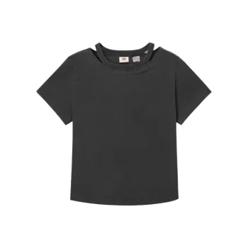 Levi's T Shirt Women's Charcoal Gray