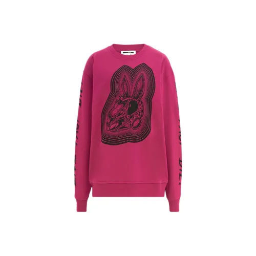 alexander mcqueen wallets Sweatshirts Women's Rose Red
