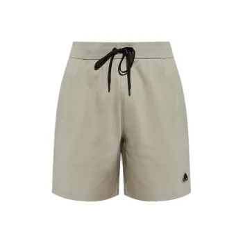 Moose Knuckles Logo Patch Shorts