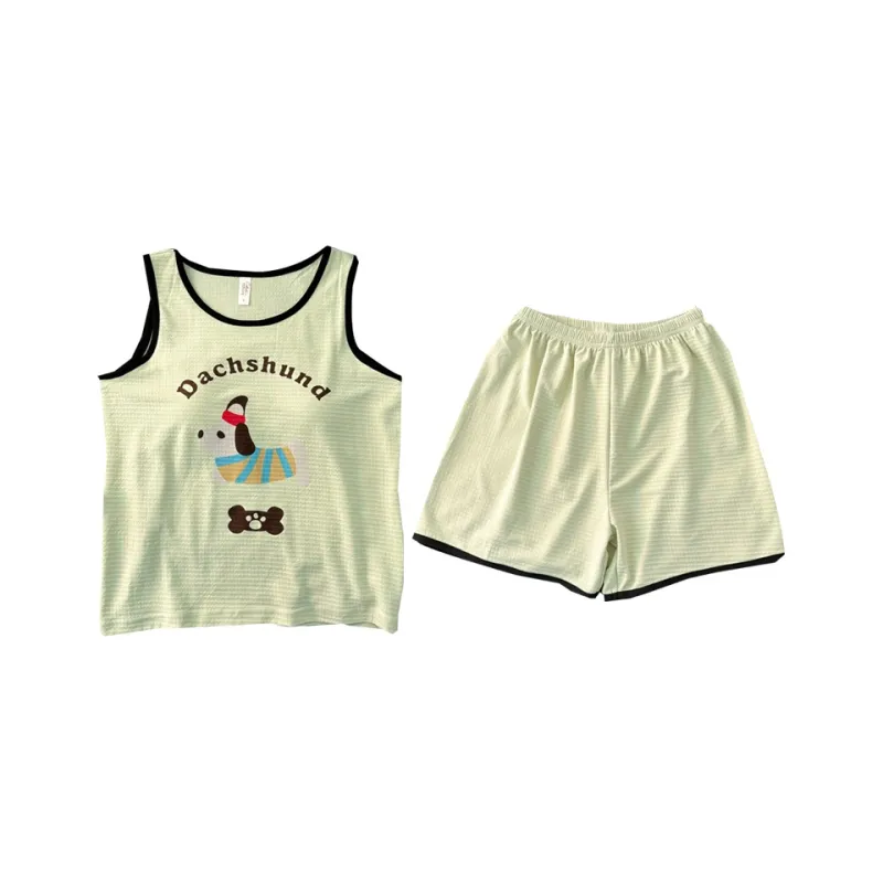 Maultiay Pajama Set Women's Green-0
