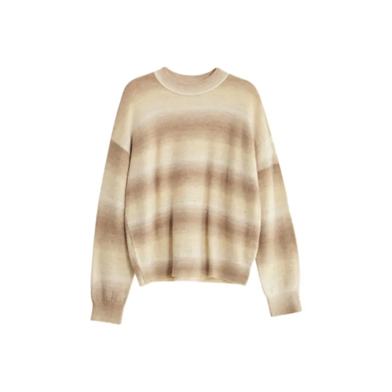 Journey Originals Sweater Women's Brown Yellow-0