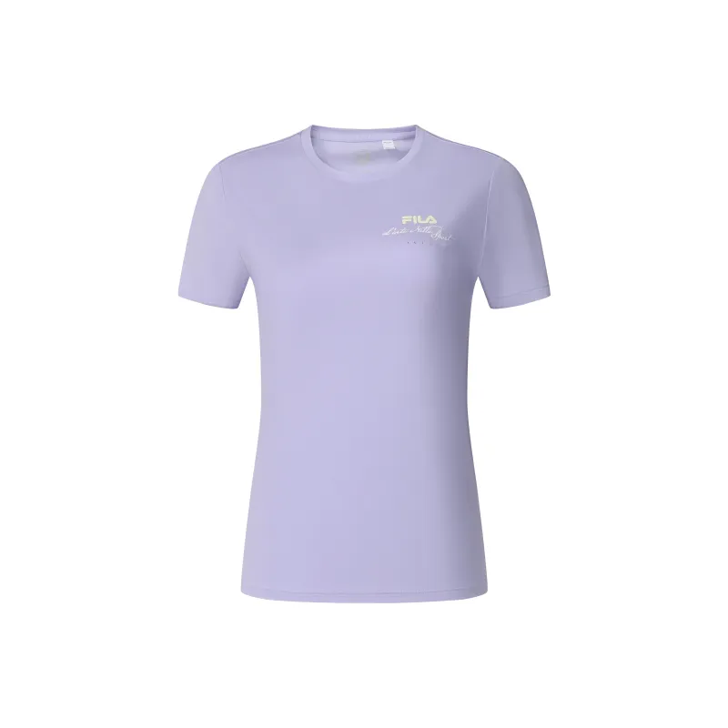 FILA Fitness Series SS24 Set in Sleeve T Shirt Women's Perilla Purple-0
