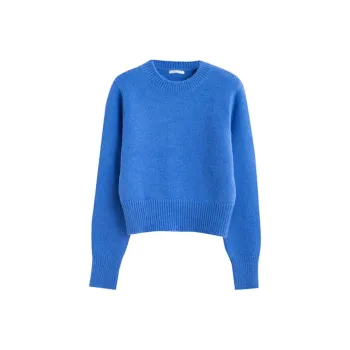 Tonlion Sweater Women's Vintage Blue