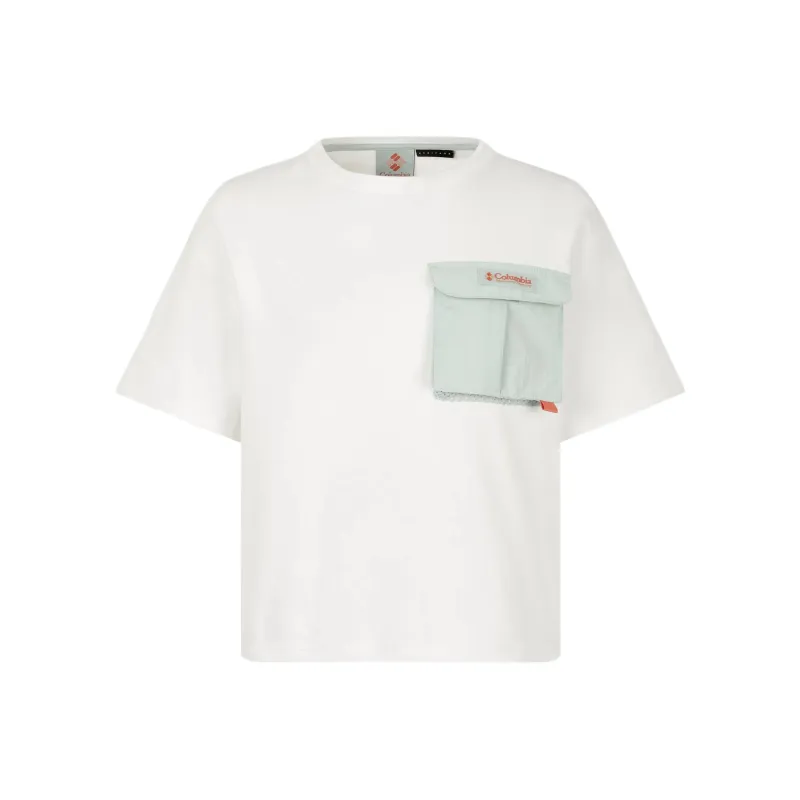 Columbia Regular T Shirt Women's Sea Salt Color 125-0