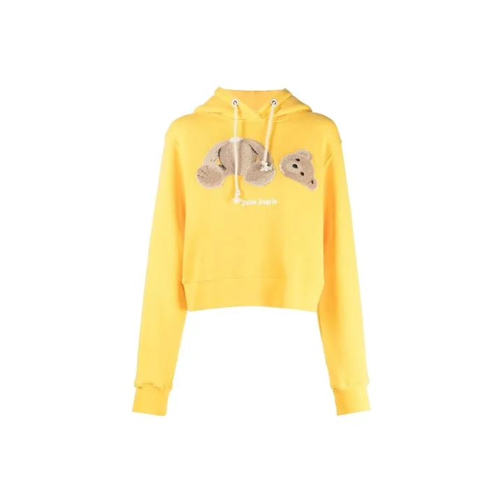 PALM ANGELS Sweatshirts Women's Yellow-0