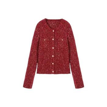 XIANGYING Sweaters Women's Red