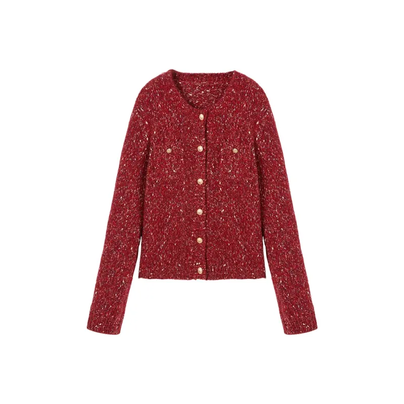 XIANGYING Sweaters Women's Red-0