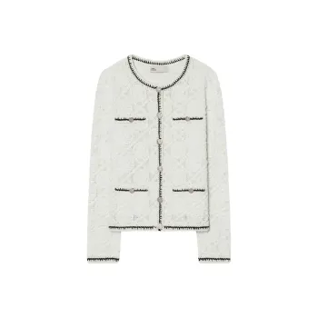 TORY BURCH Buttoned Embroidered Jacket