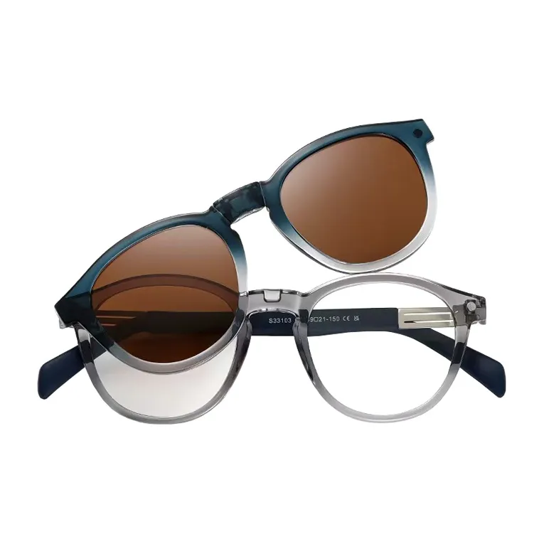 JUICE BABY TR/Memory Plastic Metal Oval Sunglasses Unisex-0