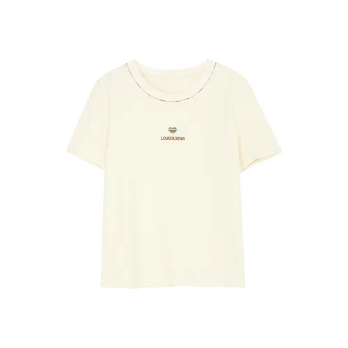 3COLOUR T-Shirt Women's Light Yellow