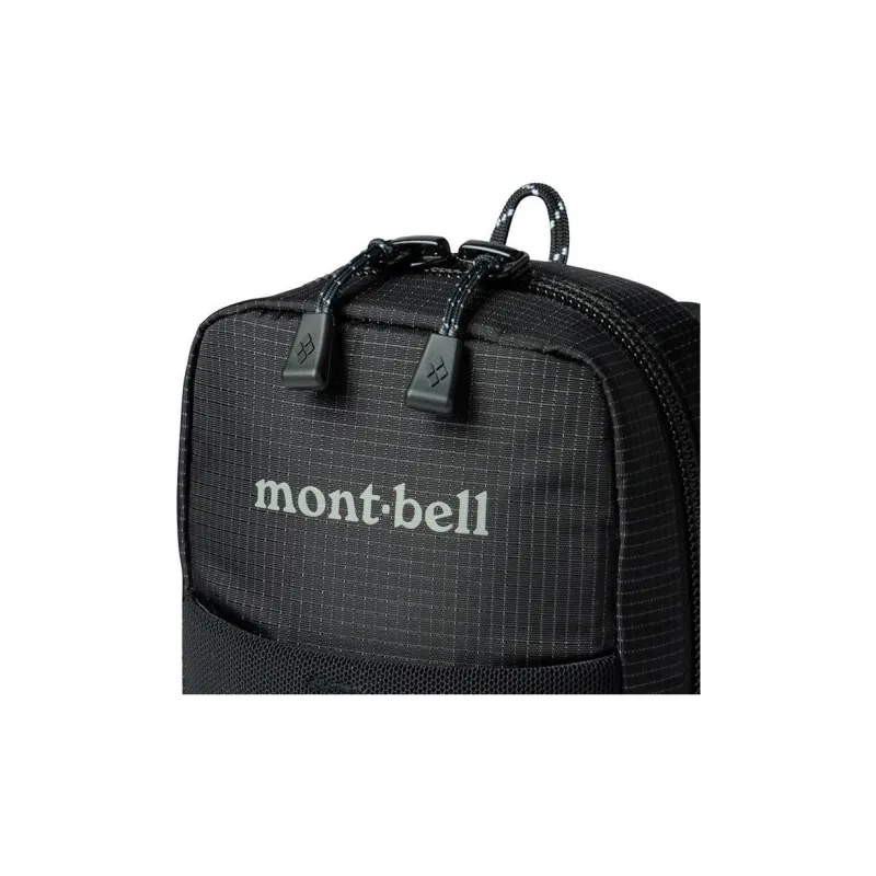 MONTBELL Nylon Cell Phone Pouch Medium Size Unisex Black-1
