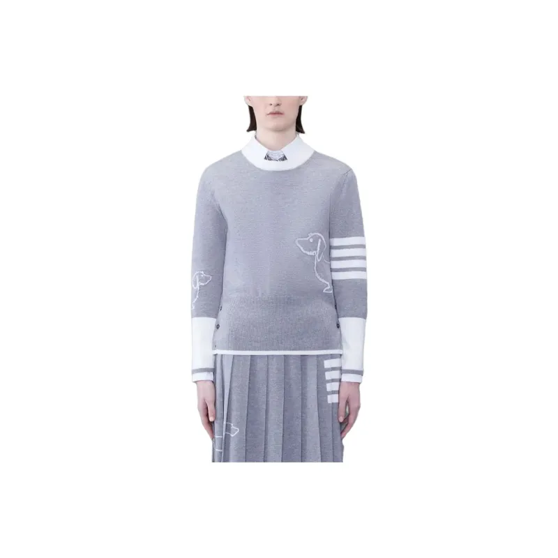 THOM BROWNE· Sweater Women's Gray-0