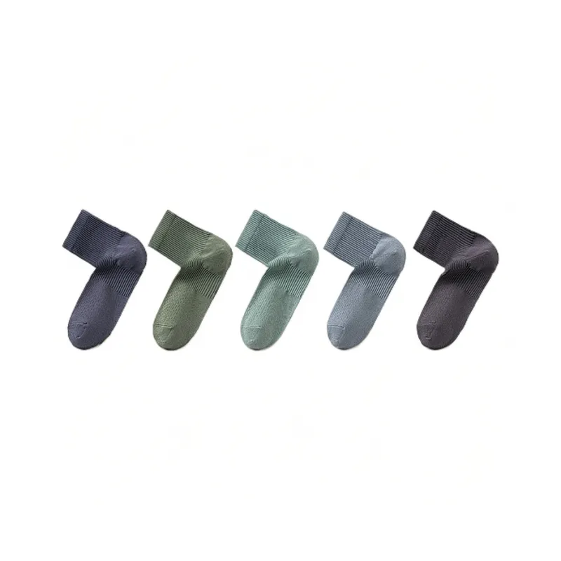H YXIANG Mid Calf Socks Men's Combo Set-4