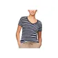 Navy Blue & White Stripes