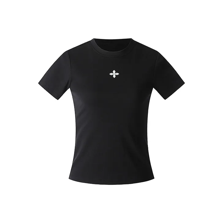 A Chock Set in Sleeve T Shirt Women's-0
