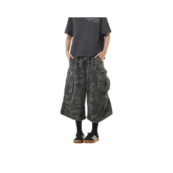 NEVER RULE Casual Shorts Unisex Camouflage