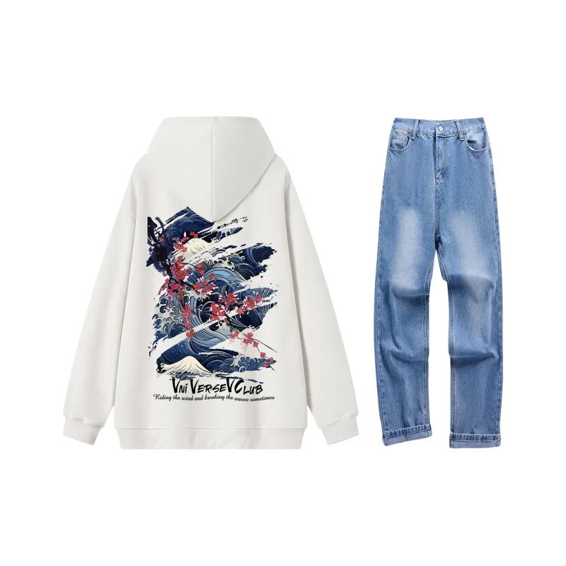 VniVerseVClub Sweatshirt Set Unisex-0