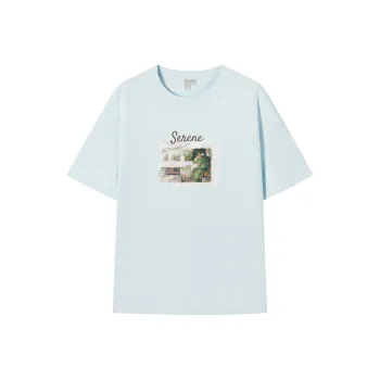 DIALOGUE Drop Shoulder Sleeve T Shirt Women's