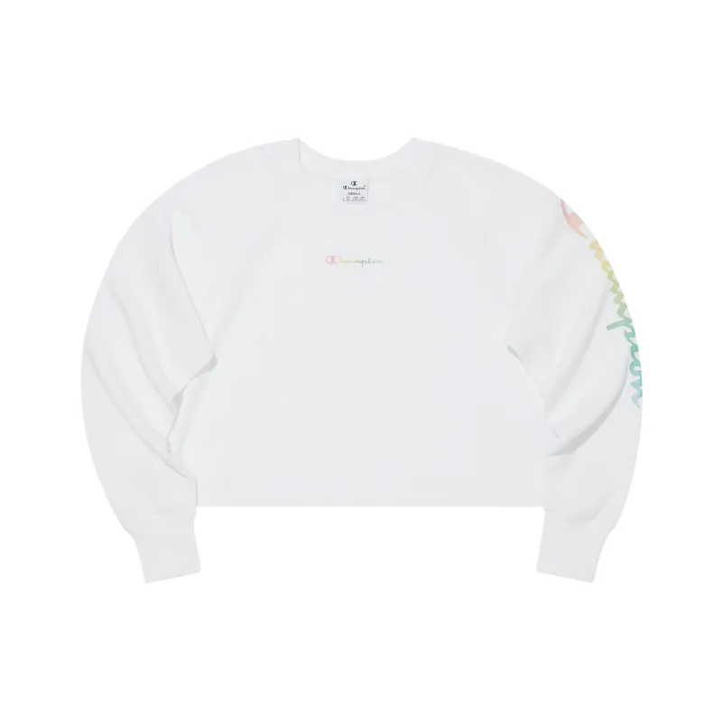 Champion Crew Neck Loose Fit Other Sweatshirt Women's-0