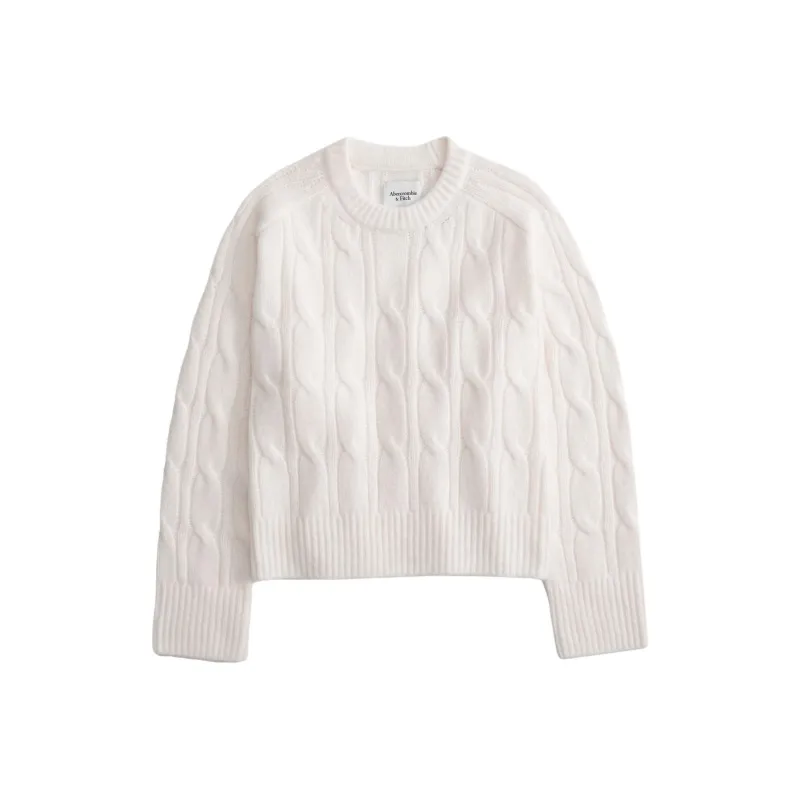 Abercrombie＆Fitch Sweaters Women's Cream-0