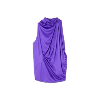VERSACE Cut Out Sleeveless Top