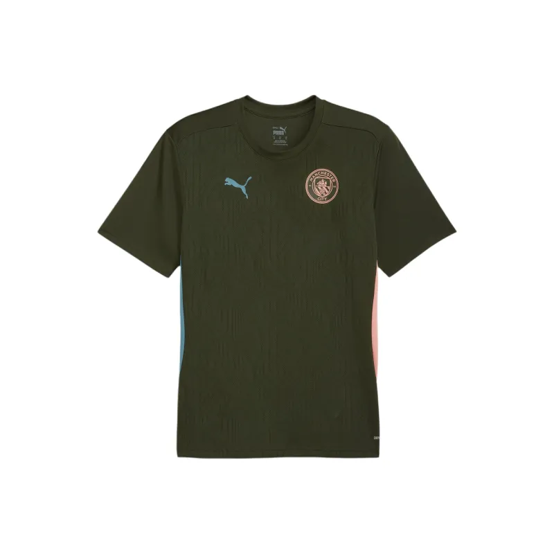 PUMA Manchester City FW24 Soccer Jerseys Men's Green-0