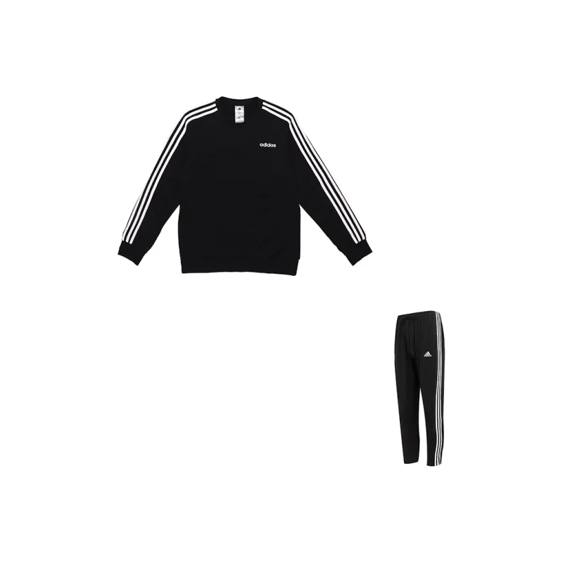 Adidas Sweatshirt Set Unisex Black-0