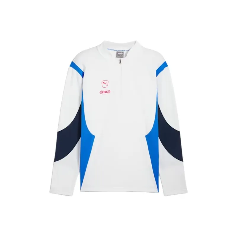 PUMA Playera Con Cierre De Un Cuarto De Fútbol King Pro Para Hombre-0