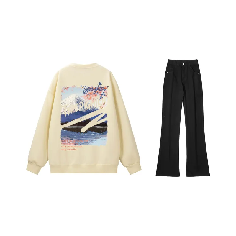 TYPERIGHTER Sweatshirt Set Unisex-24
