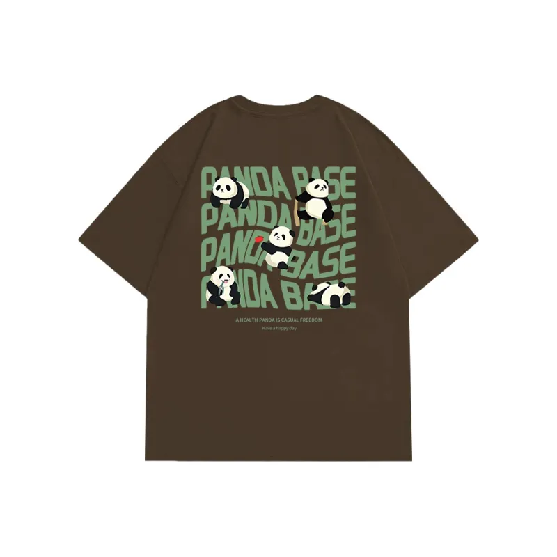 PANDA BASE T Shirts Unisex-9