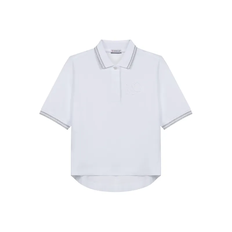 Moncler Polo Shirts Women's White-0