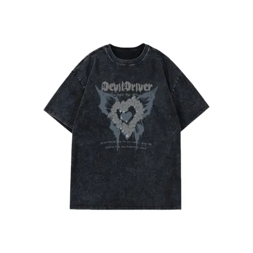 Ning Cai Yuer T Shirt Women's Washed Black