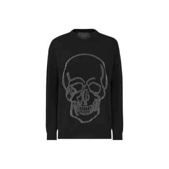PHILIPP PLEIN Skull print Jumper