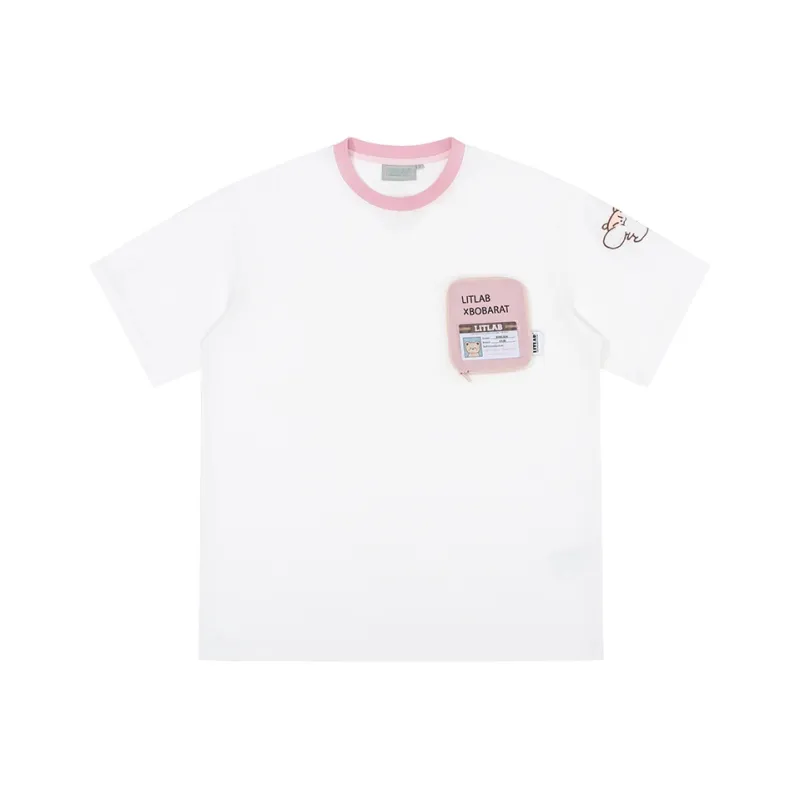 LIT LAB LIT LAB X Milk Tea Rat Co-brand T-Shirts Unisex-0