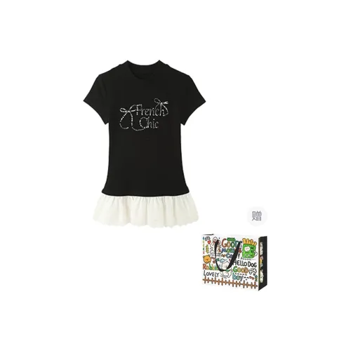 HAPG T Shirts Women's Black