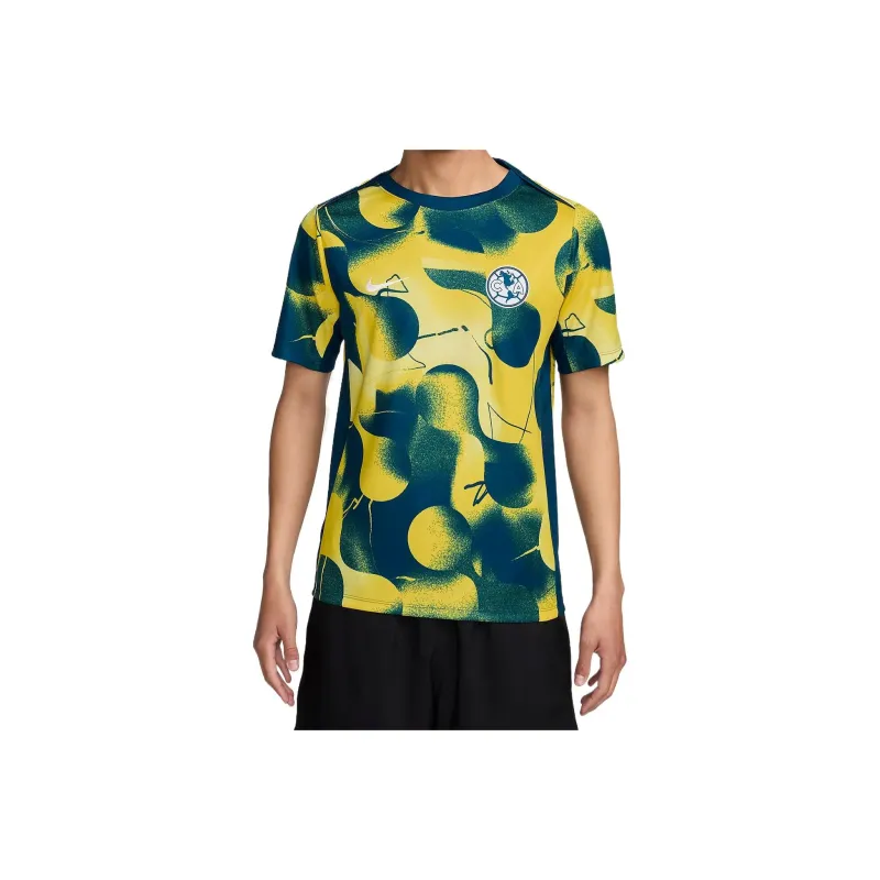 Nike Club América Academy Pro Men's Nike Dri-FIT Soccer Short-Sleeve Pre-Match Top-0