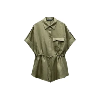 ZARA Shirts Women's Khaki