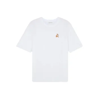 Maison Kitsune Speedy Fox Patch Crewneck T Shirt