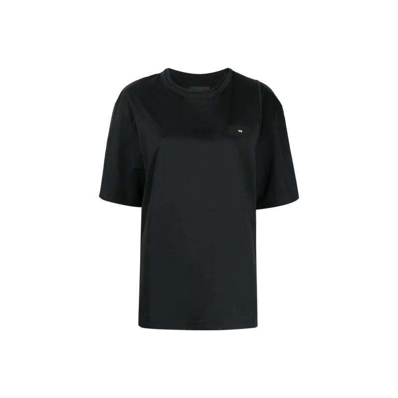 Yohji Yamamoto T Shirts Women's Obsidian Black-0