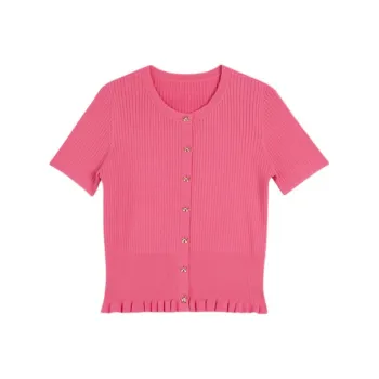Yiner Knitwear Women's Rose Red