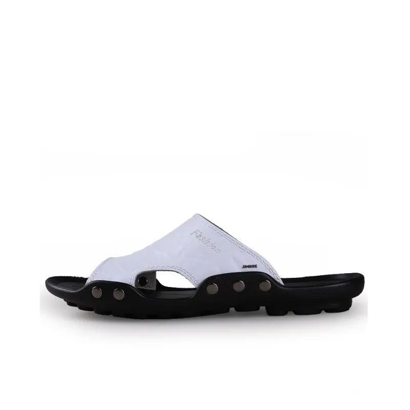 King Jinmai Slide Slippers Unisex Blue/Black/Brown/Blue-15