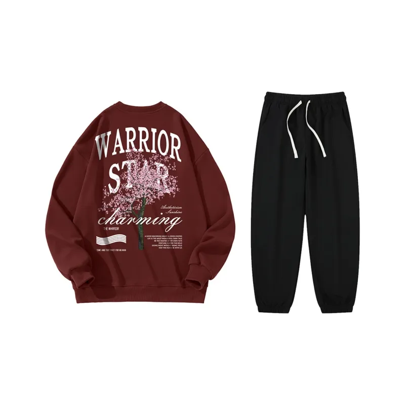 WARRIOR Sweatshirt Sets Unisex-11