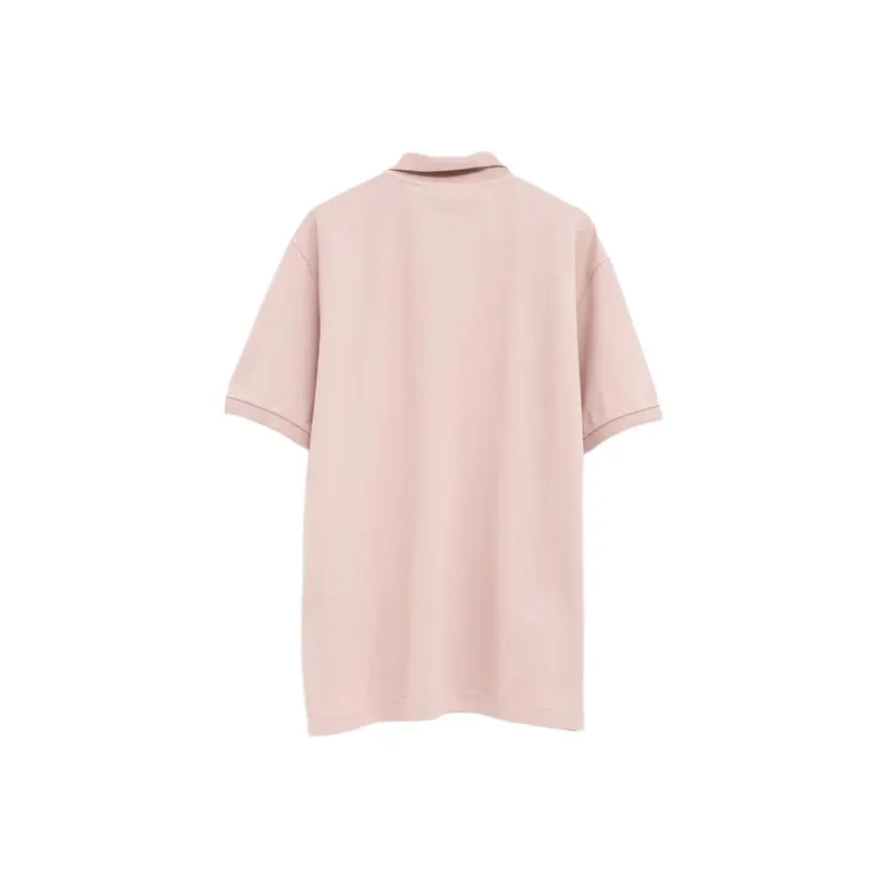 STONE ISLAND Piqué Cotton Polo Shirt-1