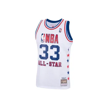 NBA x Mitchell & Ness Larry Bird White Eastern Conference Basketball Jerseys Men's White