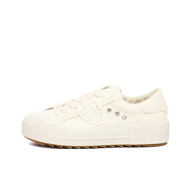 PHILIPPE MODEL Philippe Model Low Top Skateboard Shoes Women's White-0