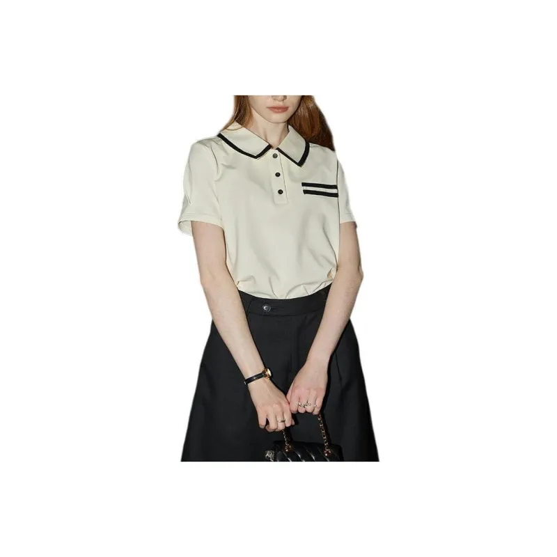 KUHNMARVIN T Shirt Women's Beige-0