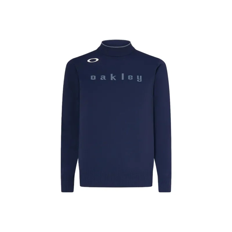Oakley Elevate LS Sweater Mock Shirt Sweater Women's Navy Blue-0